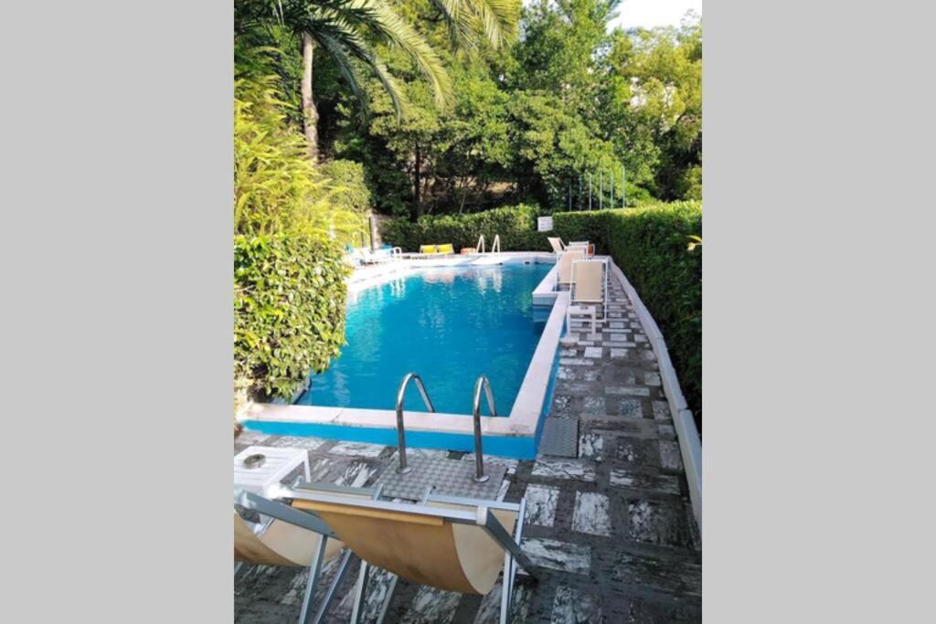 Portofino Appartamento Vista Mare Con Piscina Rapallo Eksteriør bilde