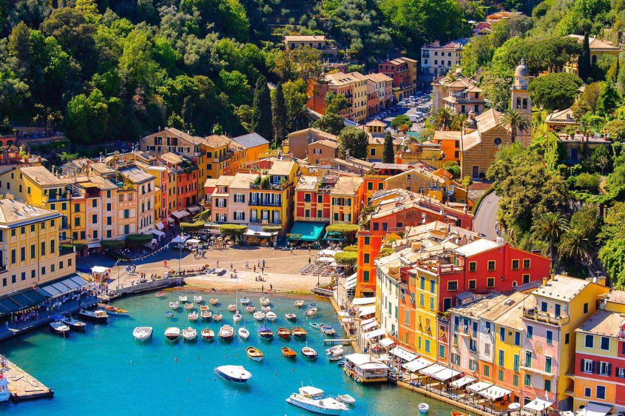 Portofino Appartamento Vista Mare Con Piscina Rapallo Eksteriør bilde